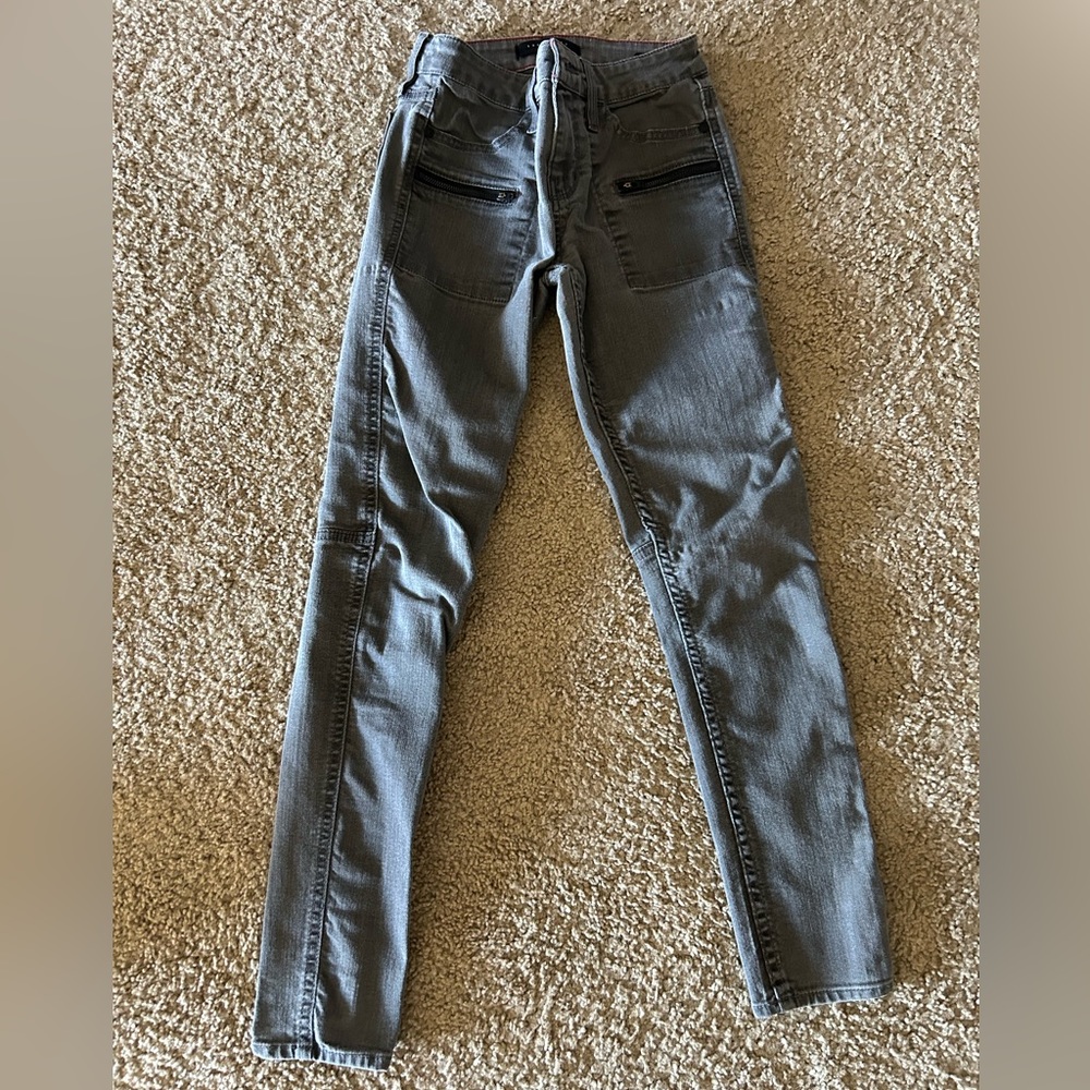 Sanctuary Skinny Gray Denim Jeans. Gently worn